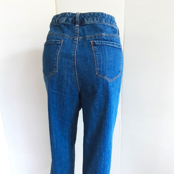 LIZ & CO. DENIM STRETCH HIGH WAIST CAPRI JEANS SZ 16W - Picture 5 of 9